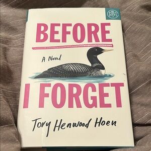 'Before I Forget' Novel